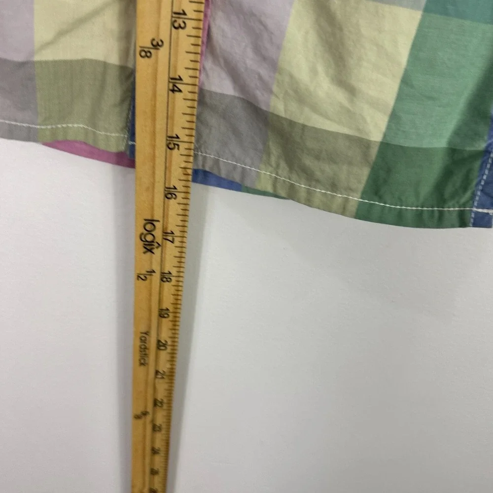 baby GAP Shirt 18-24 Months‎ Madras Plaid Cotton Button Down Preppy Spring
